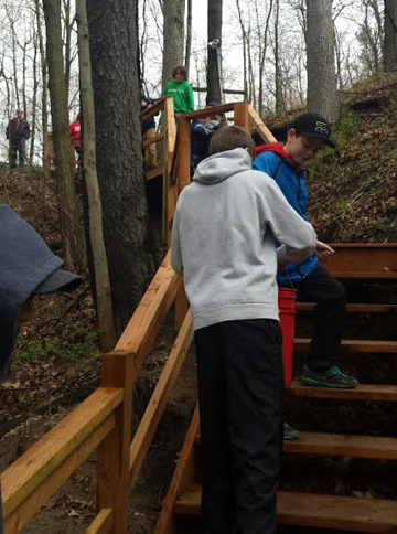 Human-powered escalater